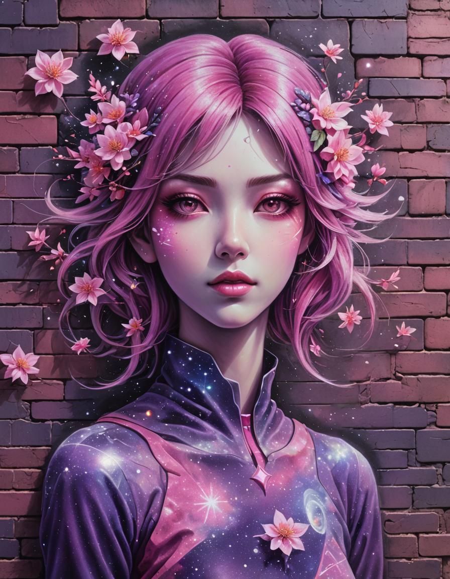 Cosmic Sakura Girl