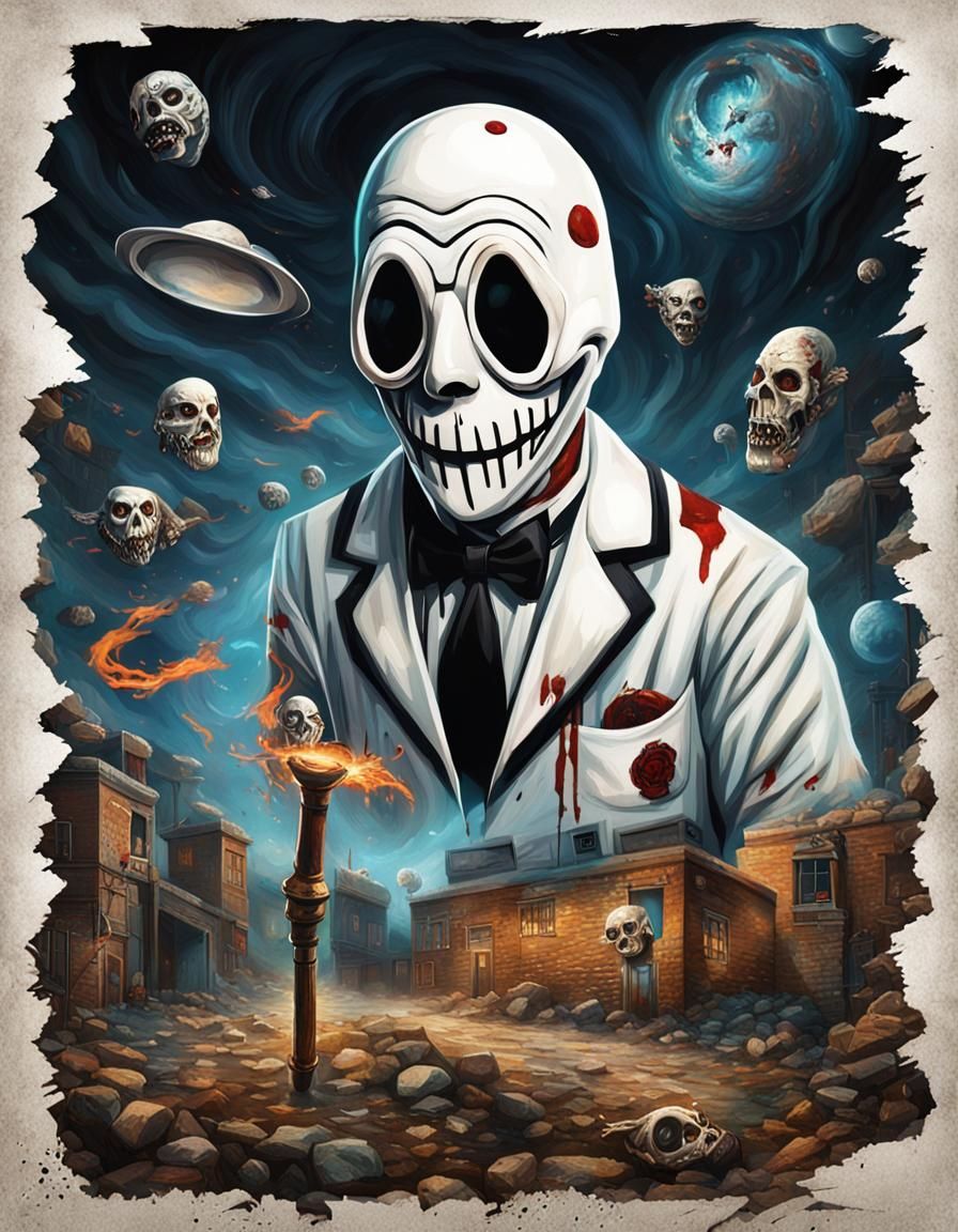 Grotesque Surrealism: A Shocking Horror Dreamscape