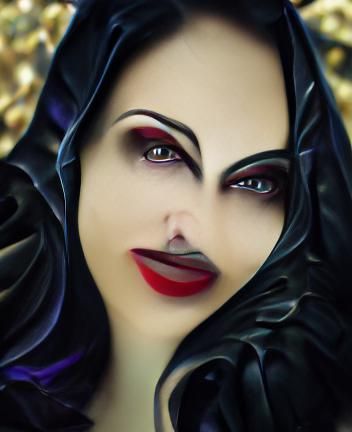Surrealist Evil Queen in 8k Resolution