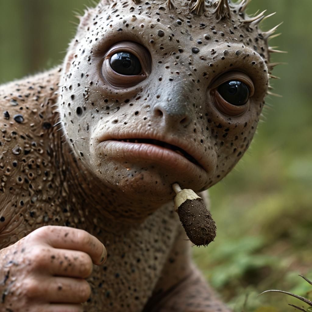 The Mythical Squonk: A Creature of Tears