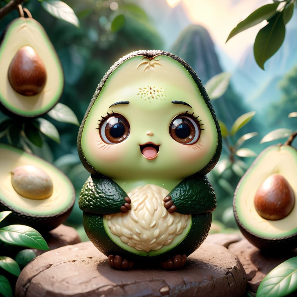 Chibi Avocado