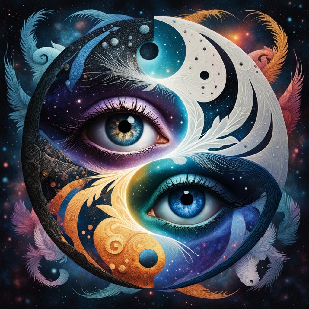 Duality: A Holographic Astral Cosmic Illustration
