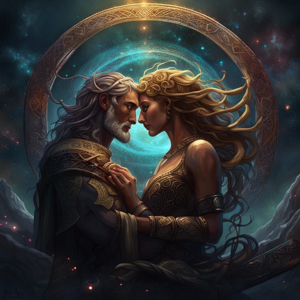 King and Queen - Lovers & Creators of the Universe