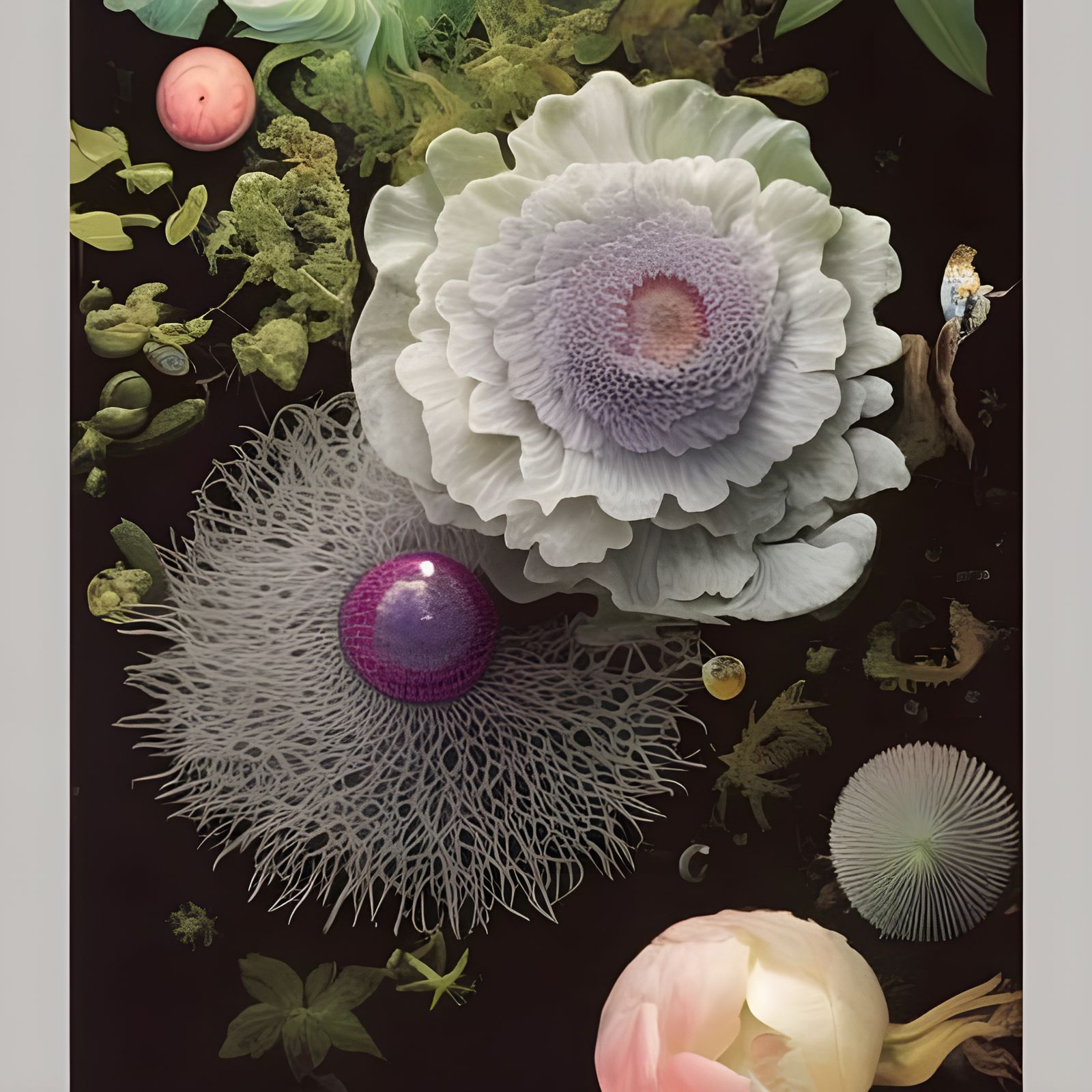 Intricate Mandelbulb Fractal Art in Vivid Colors