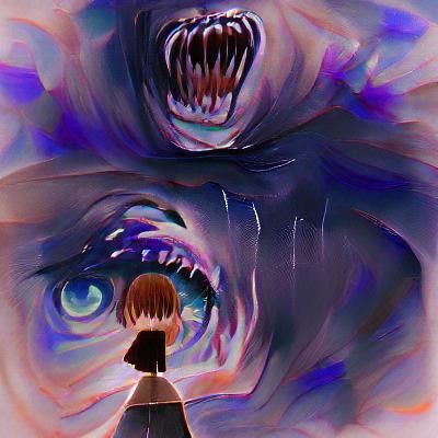 Eerie Figure Lurking in Dark Alleyway