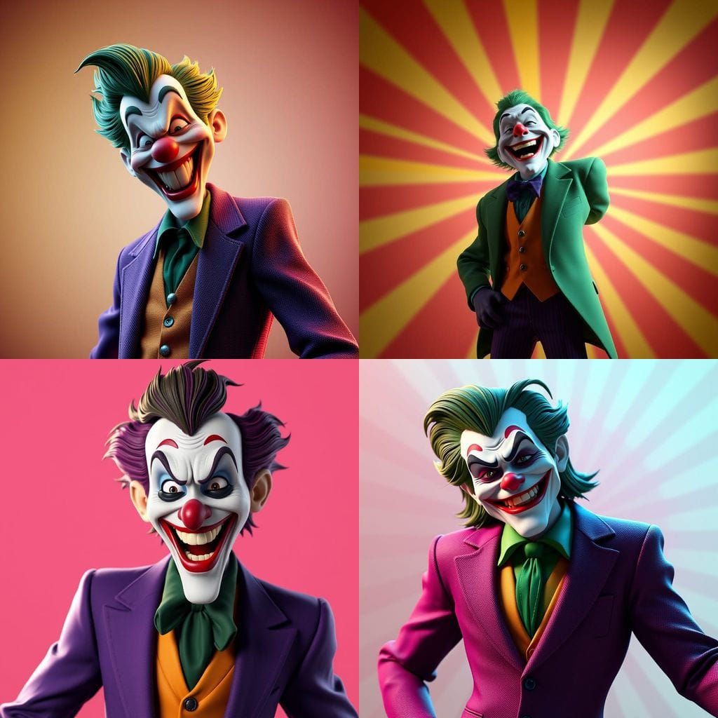 Unpredictable Chaos: The Joker's Whimsical World