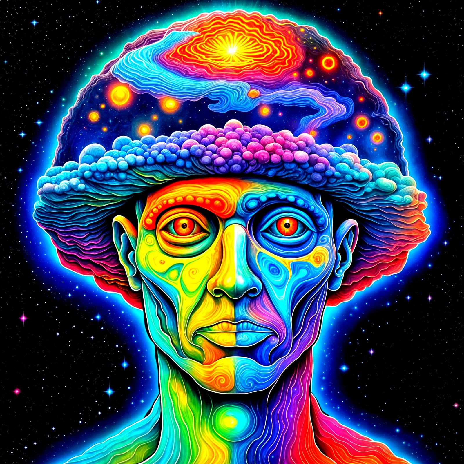 Cosmic Illustration of a Rare Lung Disease