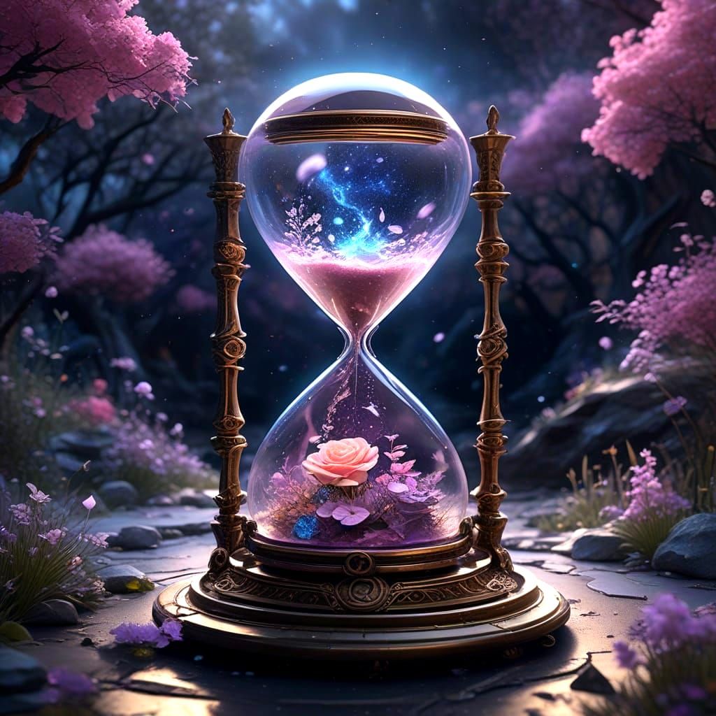 Fantasy Nature Hourglass