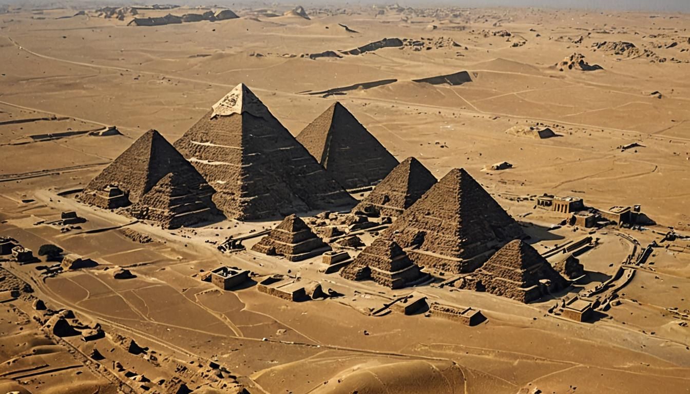 Majestic Egypt Pyramids