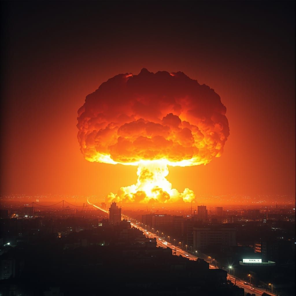 Hydrogen Bomb Detonates in Dramatic Display over Hyderabad