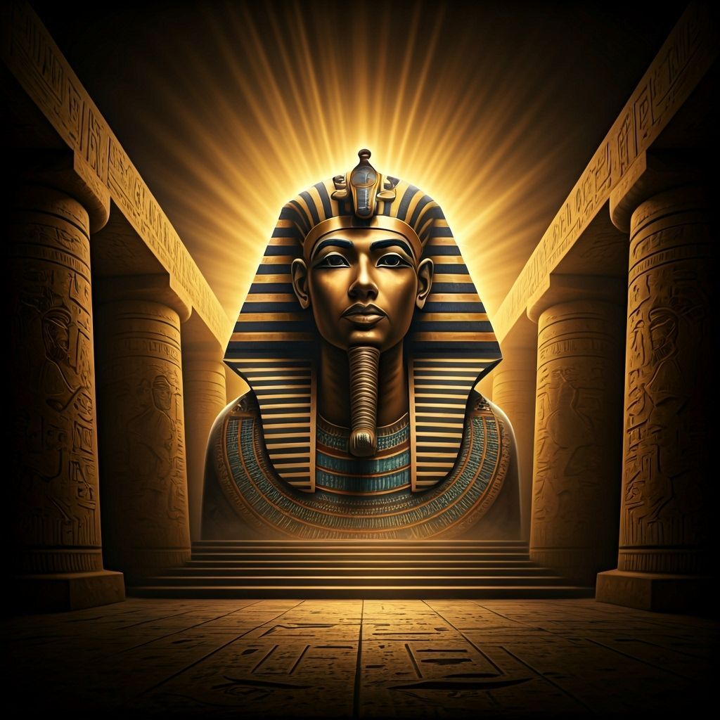 Tutankhamun's Tomb Emerges in Golden Light