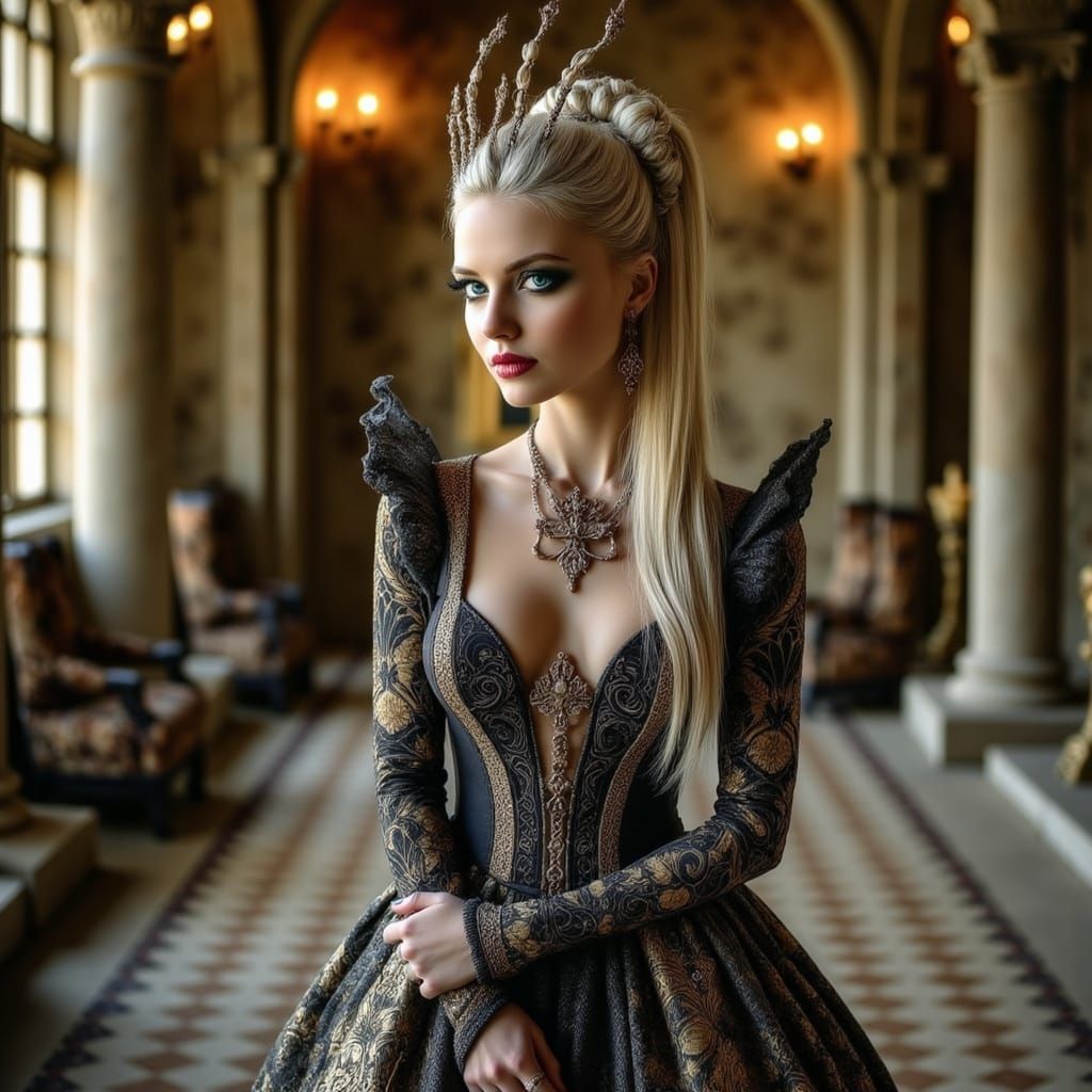 Tsarina Evdokija in Opulent Siberian Setting