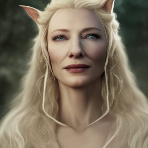 Majestic Galadriel with Elven Ears