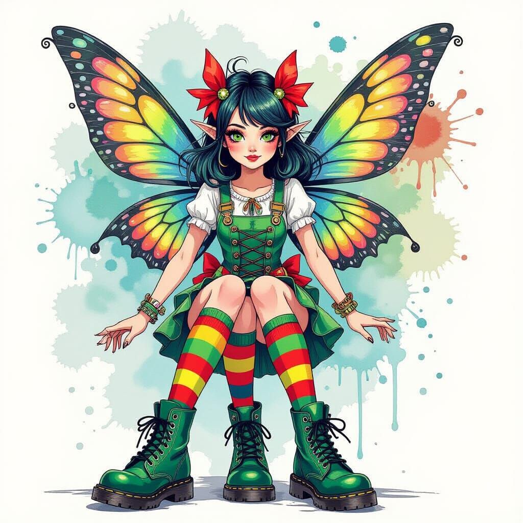 The three legged Doc Martins fairy