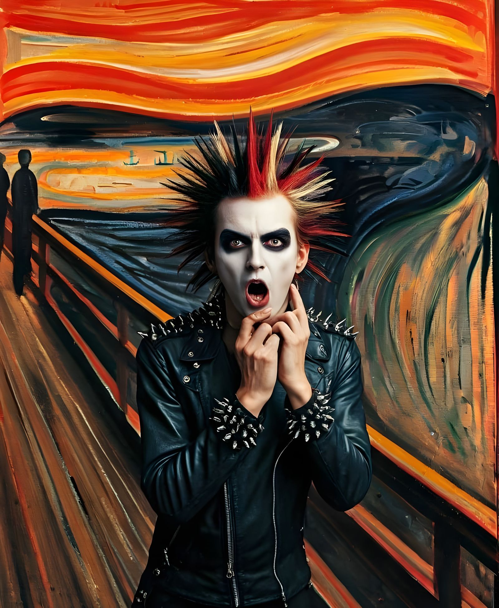 Punk Reimagines The Scream