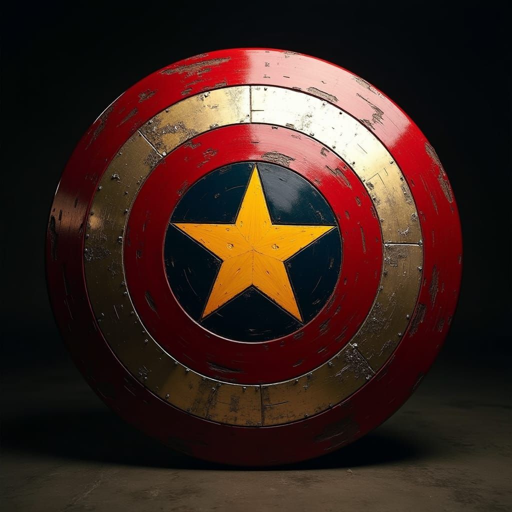 Aboriginal-Inspired Shield Radiates Hope in Cinematic Still