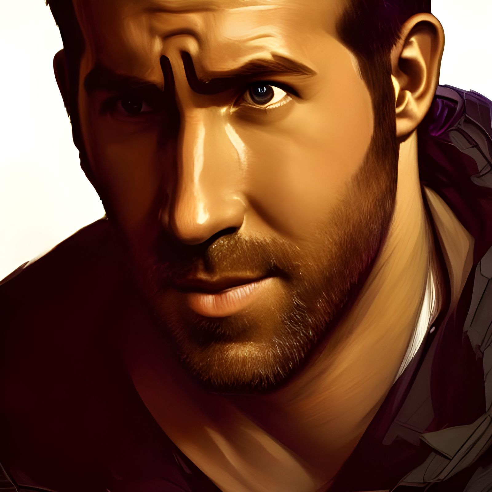 Detailed Portrait with Dynamic Lighting