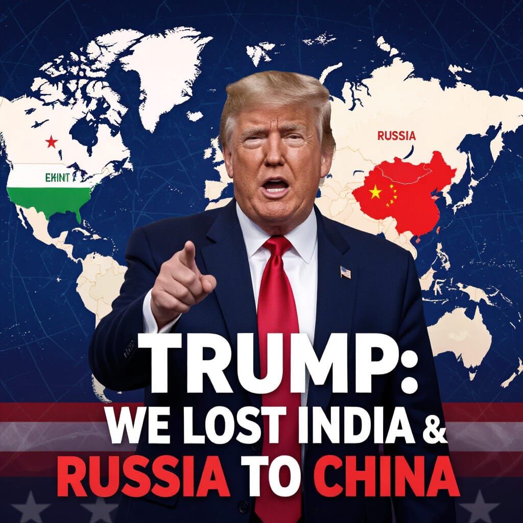 Trump Rally: India & Russia Align with China