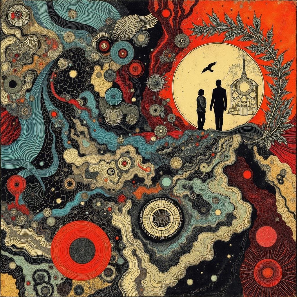 Arcanis Absurdism With Vibrant Colors