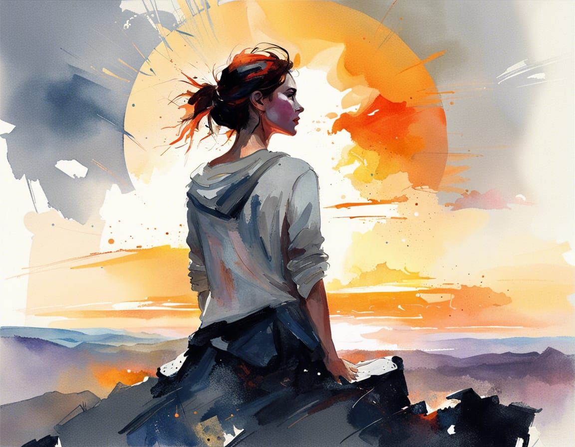 Midnight Sun Fell Top Illustration