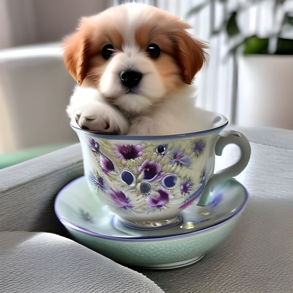 Too cute puppy cup