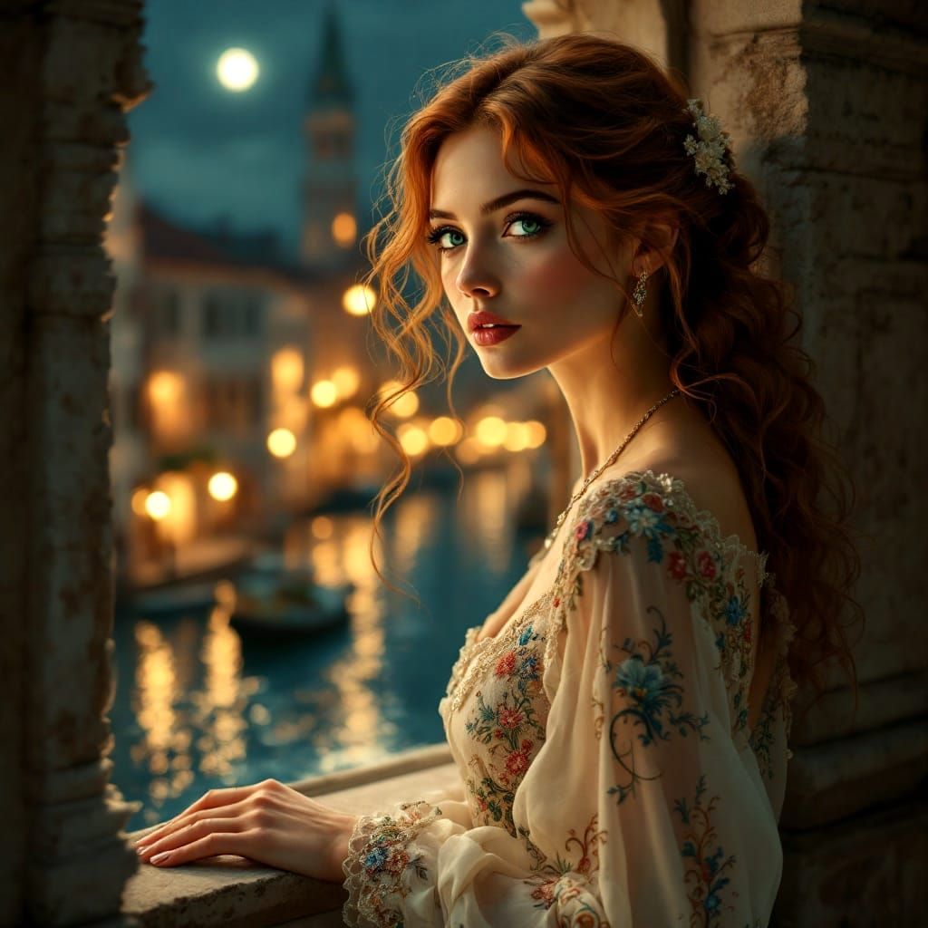 Ethereal Venetian Dreamer