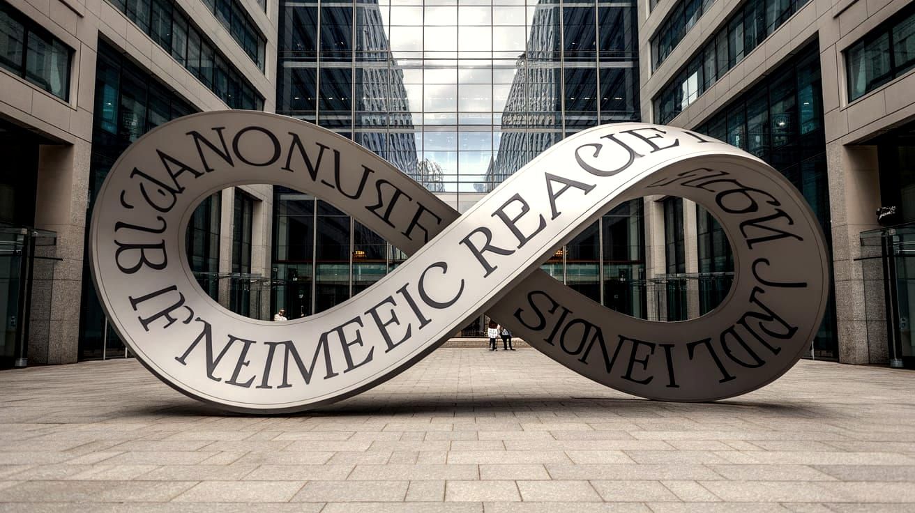 Infinity Variations in M.C. Escher Style