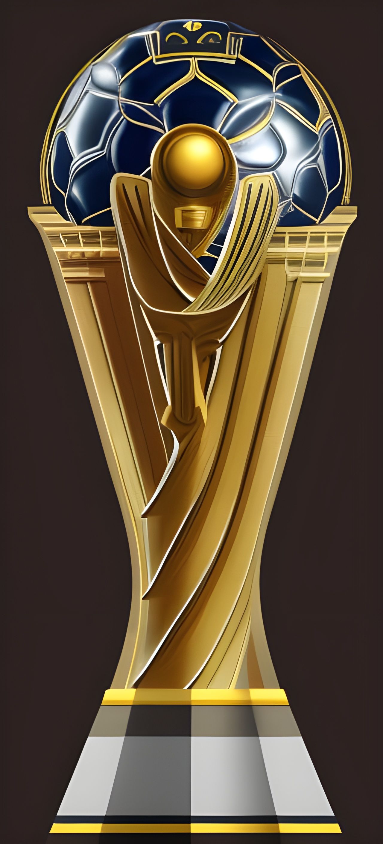 Egyptian World Cup Design: Photorealistic Cinematic Render