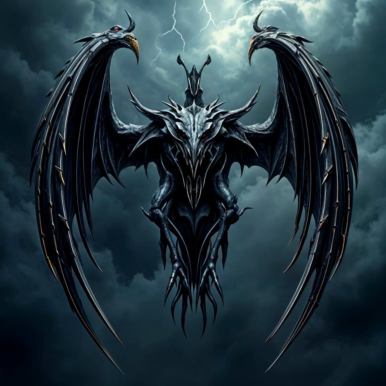 Ethereal Death Talon in Chiaroscuro Lighting