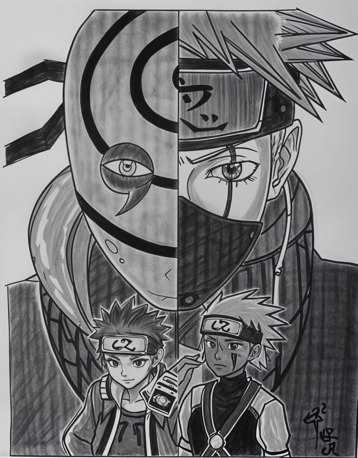 Realistic Anime Style Image with Intricate Details