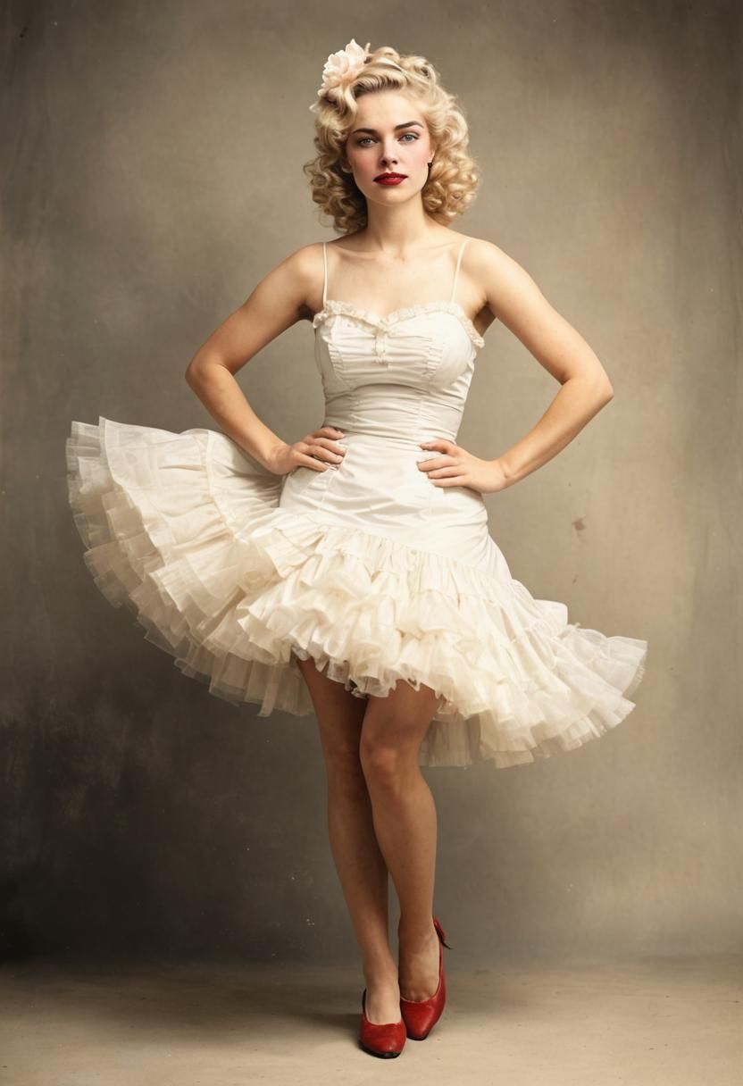 Showing my petticoats