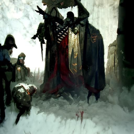 Sinister Pillage and Plunder Scene