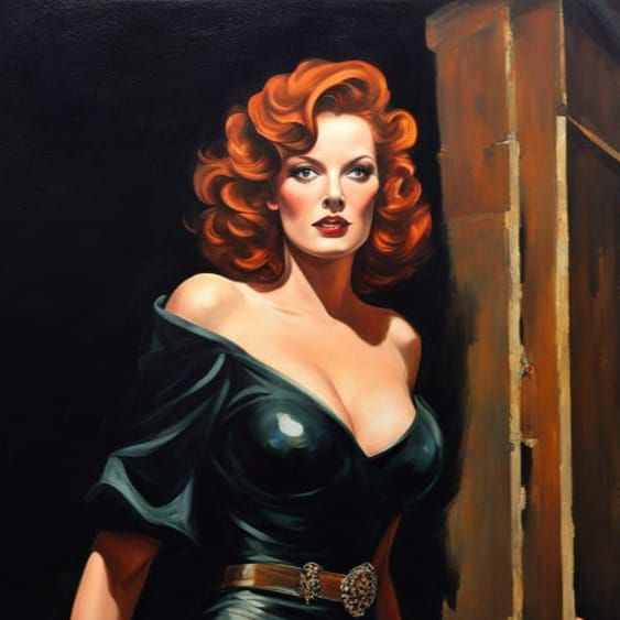 Dark Dungeon Savage Beauty in Impressionistic Style