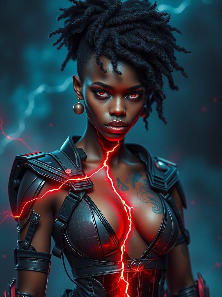 Warhammer 40k Rogue Trader Psyker Portrait in Futuristic Sty...