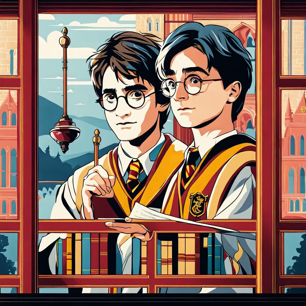 Harry Potter AI Generated Image