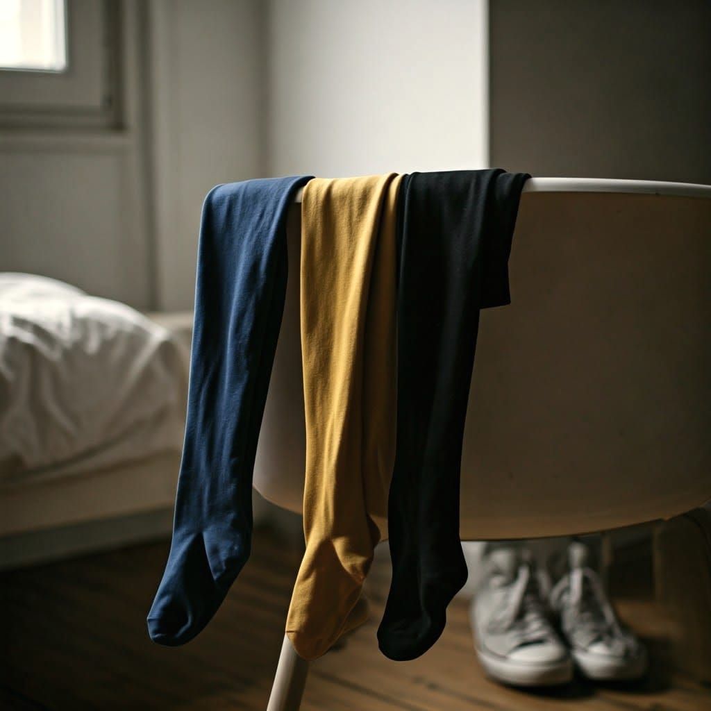 Mysterious, Modern Tights Still Life