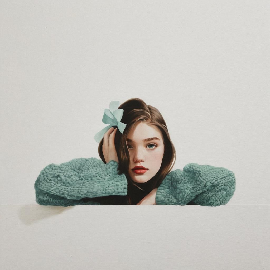 Abstract Flowing Forms in Grace Popp Style