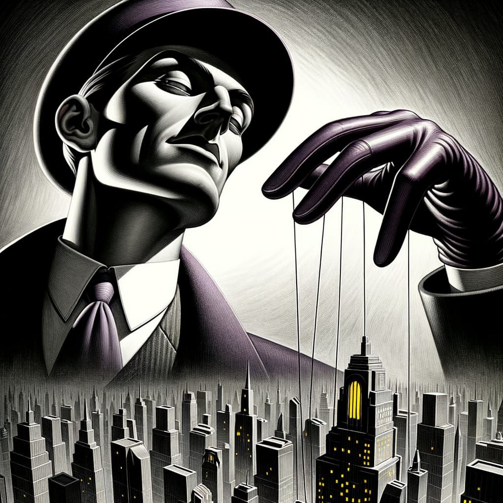 The Purple Maestro Dominates a Monochromatic Metropolis