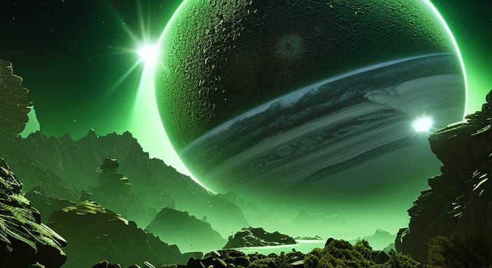 Polychromatic Exoplanet Landscape in Elegant Style