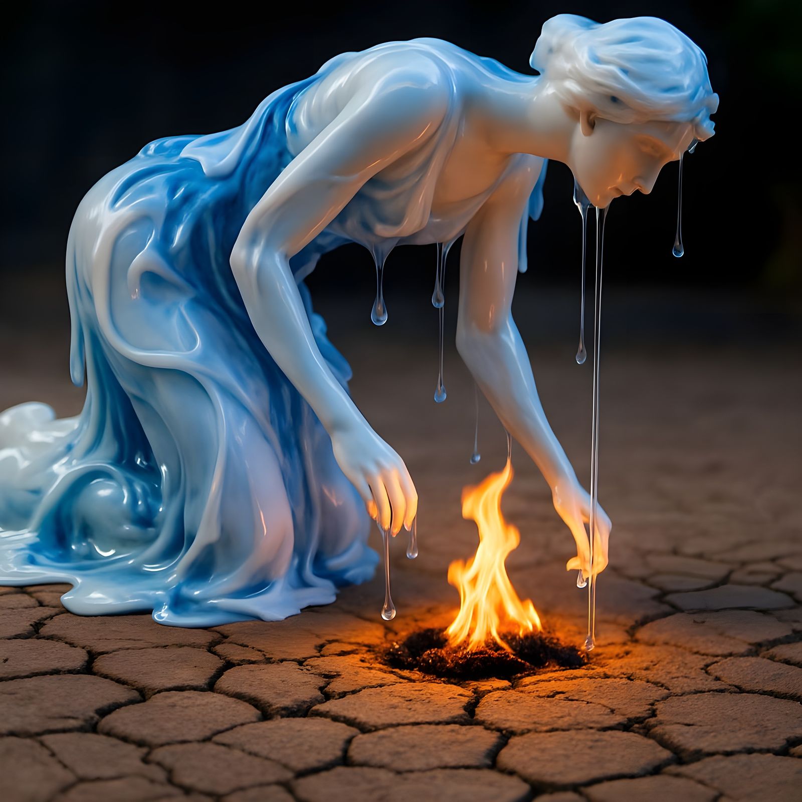 Putting out the fire