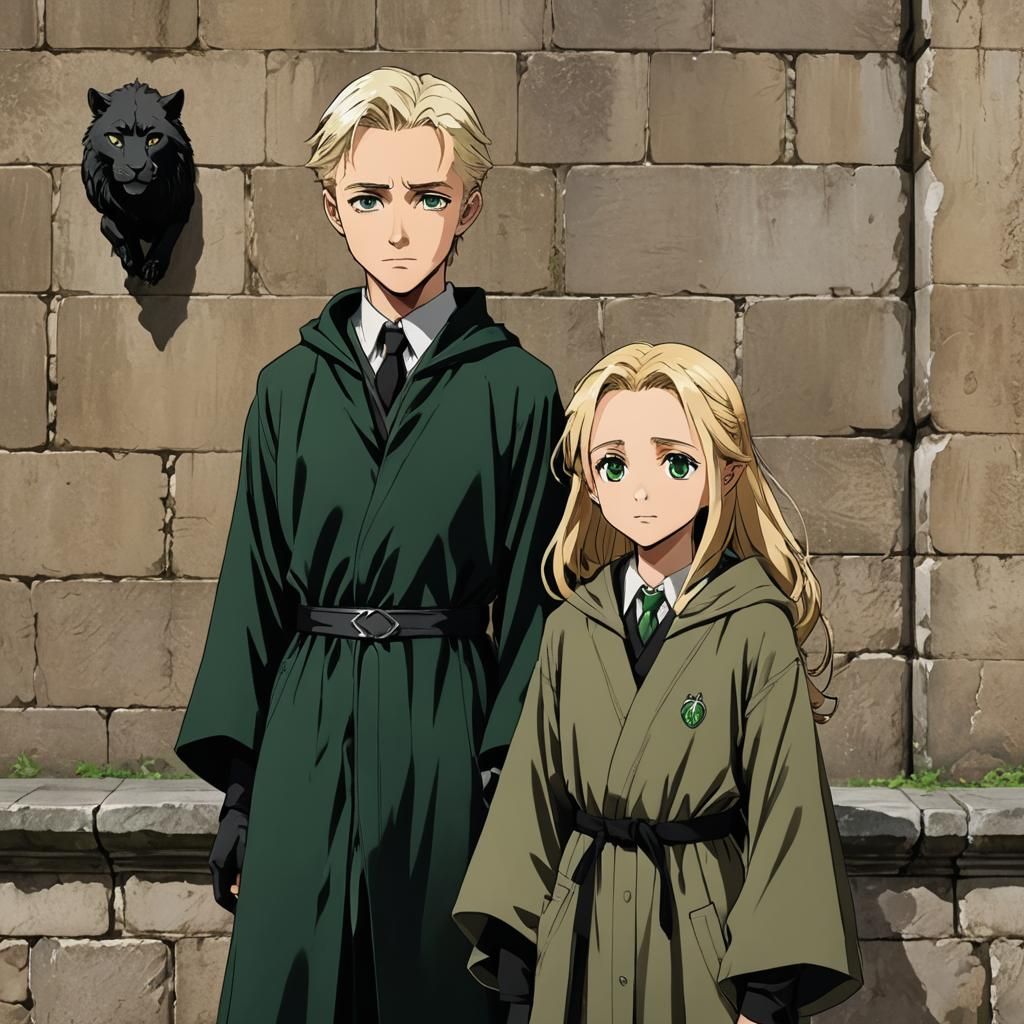 Anime Harry Potter Characters as Manga Scan