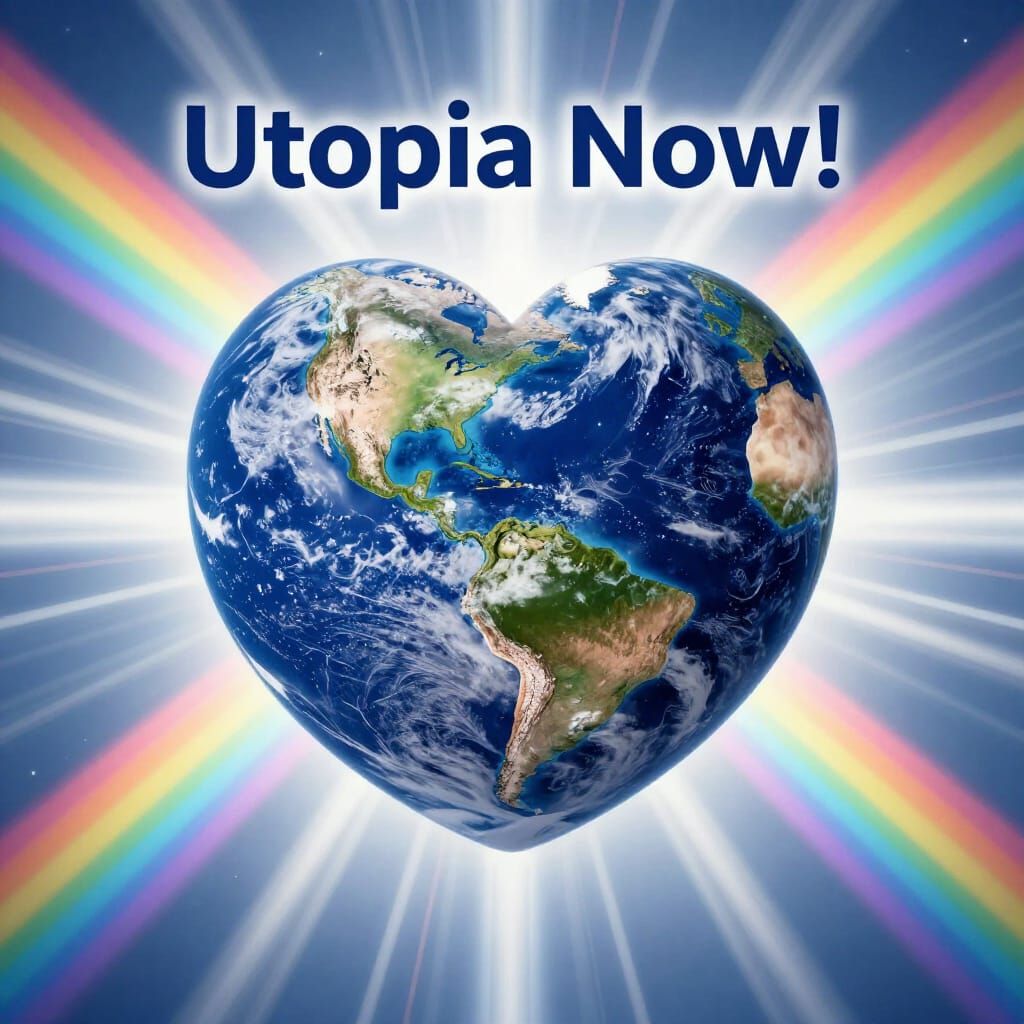Planet Earth as a Radiant Heart, Utopia Now
