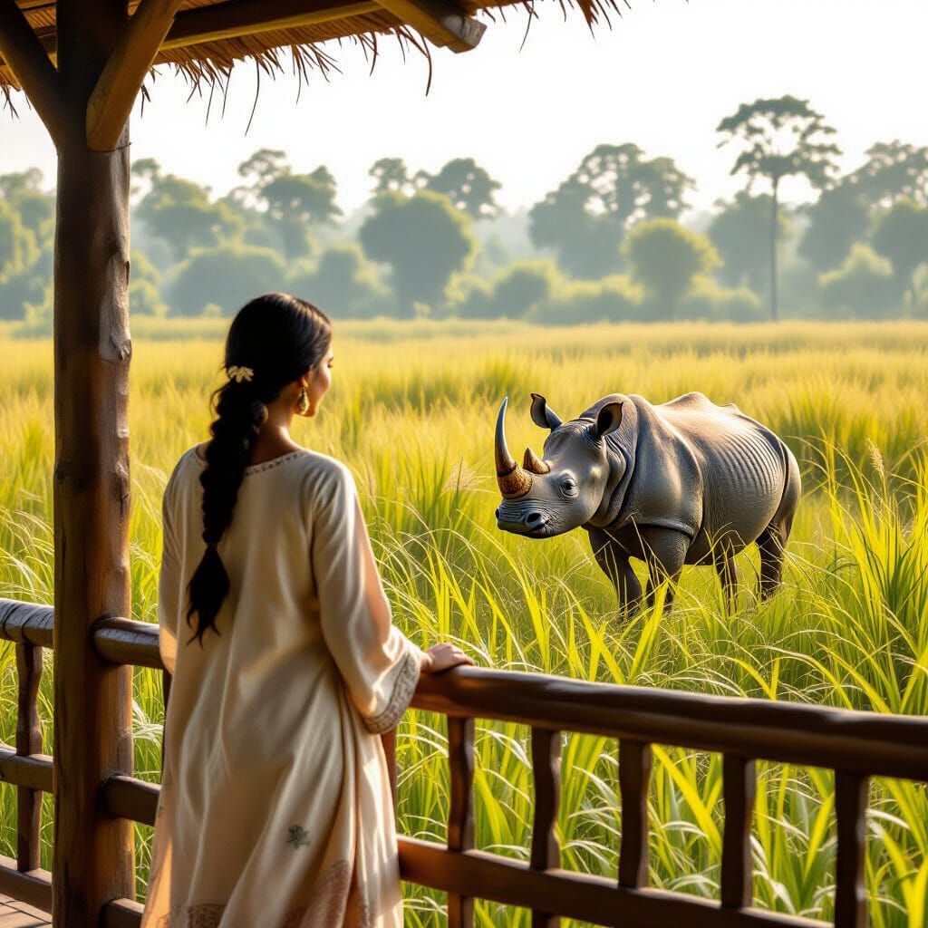 Kaziranga National Park in Assam