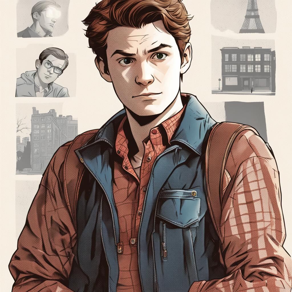 AI Generated Image of Peter Parker