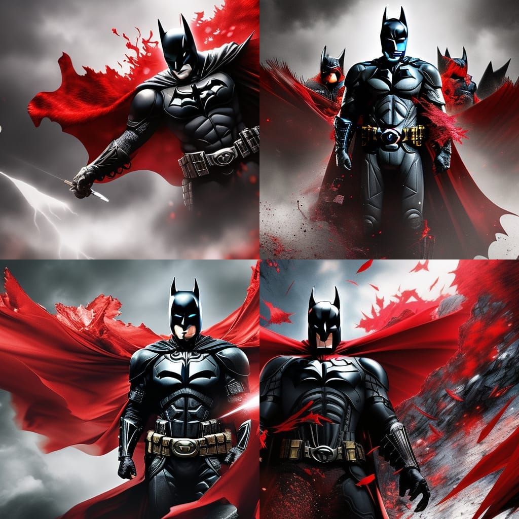 Dark Knight in Photorealistic Dark Fantasy Style