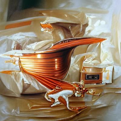 Hermes in Oil Painting Style