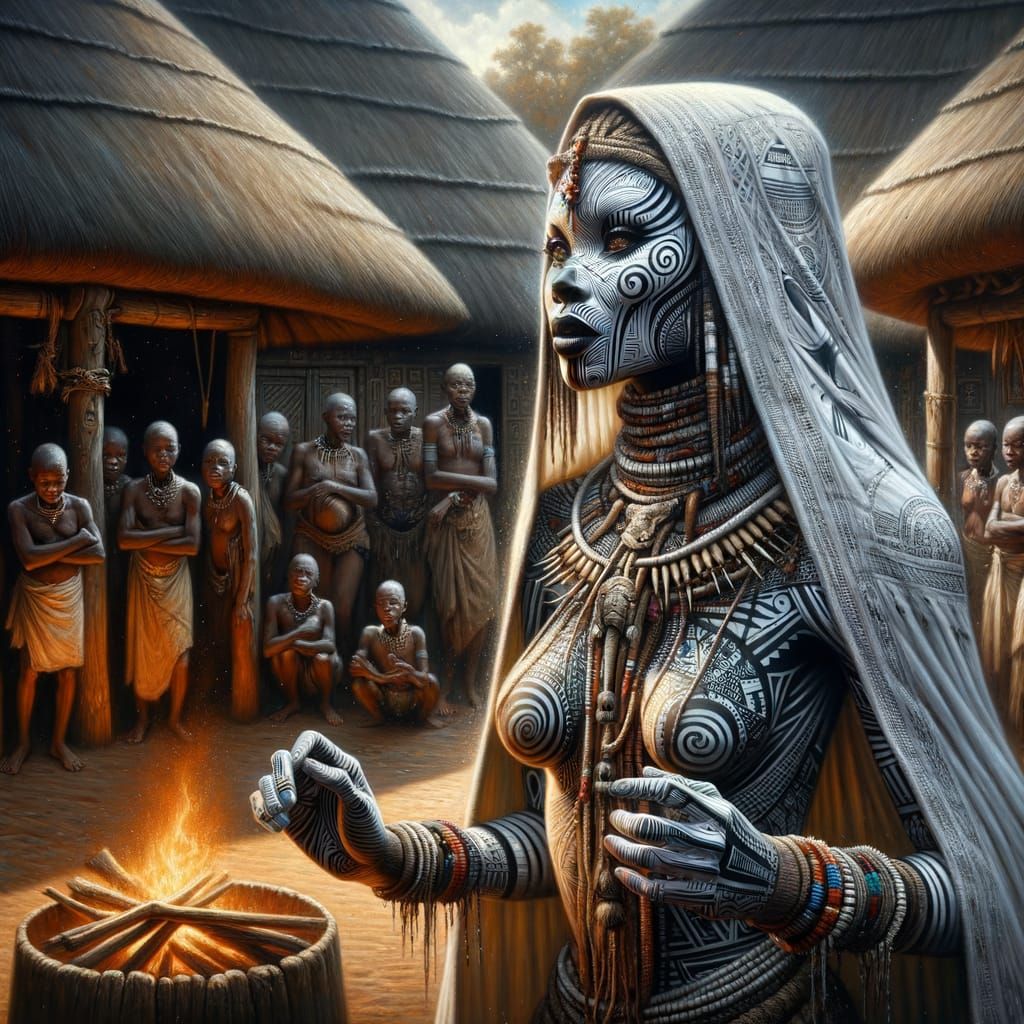 African Warrior Shaman