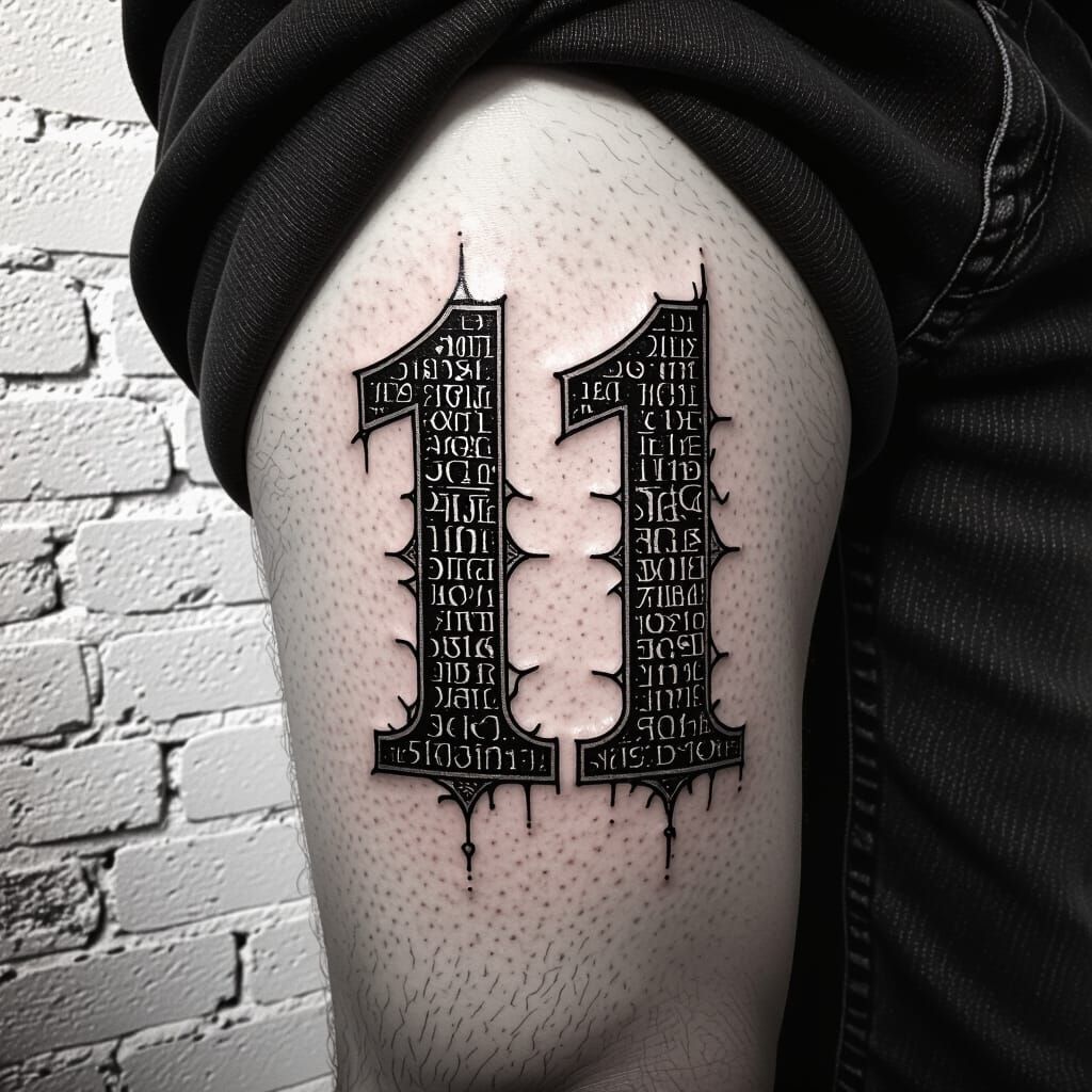 Dark Fantasy Tattoo Number Eleven Art