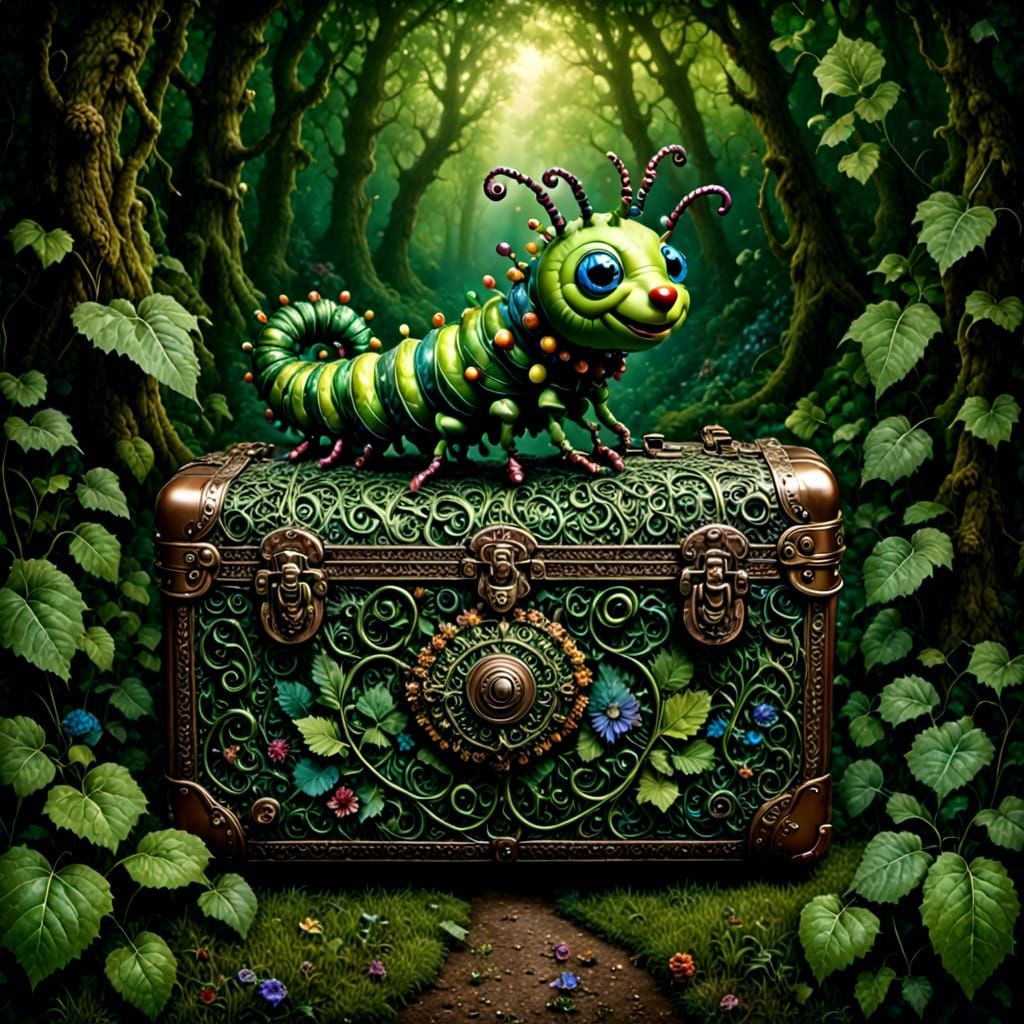 Once upon a time in a forest full of green...Lived a lonely ...