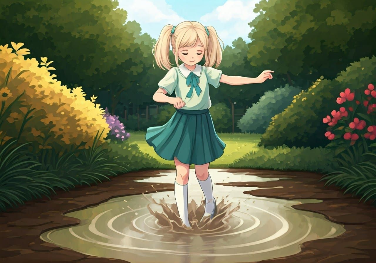 Eleanor Miller Dancing in a Muddy Garden